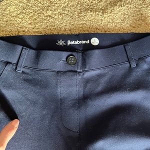 Betabrand Navy Work Pants